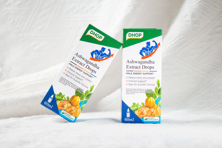 Men’s Energy + Focus & Sleep Support Drops – Ashwagandha Liquid Drops for Stress, Mood, and Daily Energy