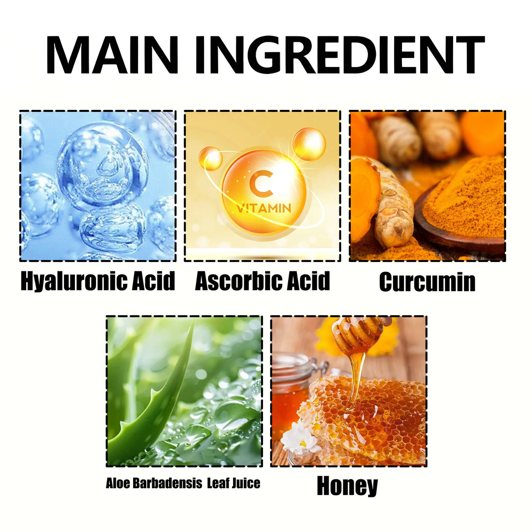 Cracked Skin Repair Cream – Turmeric & Bee Venom Balm for Dry Hands and Feet